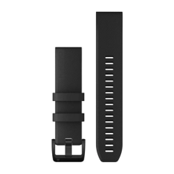 Garmin Silikonowy pasek QuickFit Fenix 5/6 Approach S60 Czarny 22mm 010-12901-00