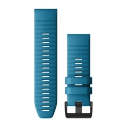 Silikonowy pasek Garmin QuickFit 26mm Fenix 5x/5x+/6x niebieski 010-12864-21