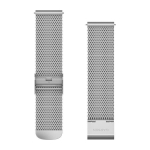 Garmin Pasek bransoleta do Forerunner 245/645/Vivoactive/Vivomove (20mm) Srebrny mediolański ze srebrnym zapięciem 010-12924-23