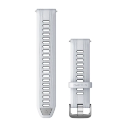 Garmin pasek Mleczny kwarc / jasnoszary ze srebrnym zapięciem 22 m 010-11251-9Z