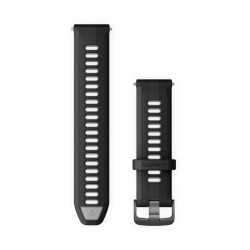 Garmin pasek Czarny/jasnoszary z popielatym zapięciem 22 m 010-11251-9Y
