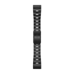 Garmin Tytanowa bransoleta z otworami i szarą powłoką węglową DLC Garmin Quick Fit 26 mm - Fenix 5X/5X+/6X 010-12864-09
