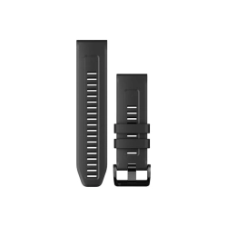 Garmin Silikonowy pasek QuickFit Fenix 7x Czarny 26mm 010-13117-00