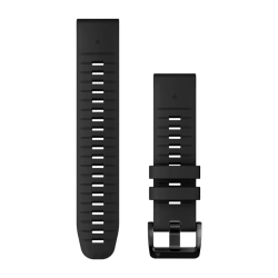 GARMIN SILIKONOWY PASEK QUICKFIT FENIX 7 PRO CZARNY 22MM 010-13280-00