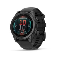 Garmin Fenix E Stal Slate grey z czarnym paskiem 010-03025-01