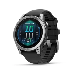 Garmin Fenix E Stal nierdzewna z czarnym paskiem 010-03025-00