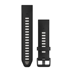 Garmin Pasek do zegarka QuickFit® 20 Black/Pebble Gray silikon 010-13391-00
