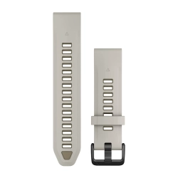 Garmin Pasek do zegarka QuickFit® 20 Fog Gray/Dark Sandstone silikon 010-13391-06