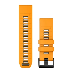 Garmin Pasek  QuickFit 26 , Spark Orange/Graphite Silicone 010-13393-01