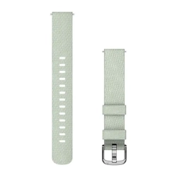 Garmin Pasek nylonowy sage grey ze srebrnym zapięciem do Lily 2 14 mm 010-13302-11
