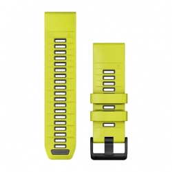 Garmin Pasek silikonowy żółto-szary QuickFit 26 mm do Fenix 6x/Fenix 7x/7x PRO/Fenix 8 51 mm 010-13393-08