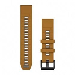 Garmin Pasek silikonowy jasnobrązowo-szary QuickFit 22 mm do Fenix 6/Fenix 7/7 PRO/Fenix 8 47 mm 010-13392-03