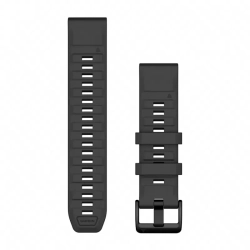 Garmin Pasek silikonowy grafitowy QuickFit 22 mm do Fenix 6/Fenix 7/7 PRO/Fenix 8 47 mm 010-13392-07