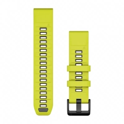 Garmin Pasek silikonowy żółto-szary QuickFit 22 mm do Fenix 6/Fenix 7/7 PRO/Fenix 8 47 mm 010-13392-08