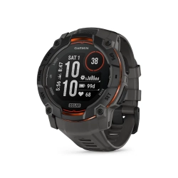 Garmin Instinct 3 – 50 mm Solar Czarny z paskiem w kolorze Charcoal 010-02935-00