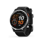 Garmin Approach S44 srebrny z czarnym silikonowym paskiem 010-03009-00