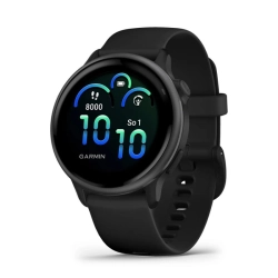 Garmin Vivoactive 6 Slate z czarnym paskiem 010-02985-00