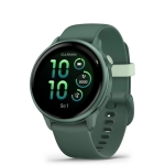 Garmin Vivoactive 6 Metallic Jasper green z paskiem w kolorze Jasper green 010-02985-02