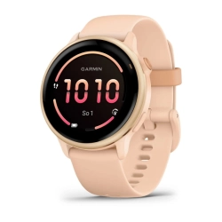 Garmin Vivoactive 6 Metallic Pink dawn z paskiem w kolorze Pink dawn 010-02985-03