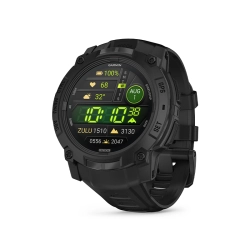Garmin Instinct 3 50 mm AMOLED Tactical Czarny z czarnym paskiem 010-03020-50