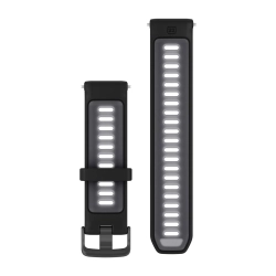 Garmin Pasek (22 mm) Półprzezroczysty w kolorze Black/Whitestone, zapięcie Slate 010-11251-AM