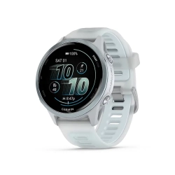 Garmin Forerunner 570 42 mm Aluminiowy w kolorze Cloud Blue z półprzezroczystym paskiem w kolorze Whitestone/Cloud Blue 010-02970-01