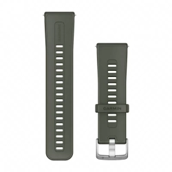 Garmin Pasek silikonowy Moss z zapięciem Silver QuickRelease do Venu X1 24 mm 010-13907-01