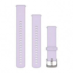 Garmin Pasek silikonowy w kolorze Periwinkle z zapięciem Silver QucikRelease 18 mm 010-13406-01