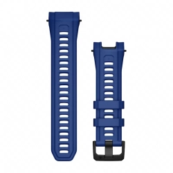 Garmin Pasek silikonowy w kolorze Bolt Blue z polimerową klamrą 26 mm 010-13396-07 