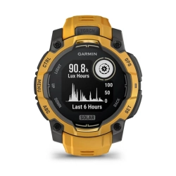Garmin Instinct 3 45 mm Solar Sunburst z paskiem w kolorze Sunburst / grey [010-02934-02]