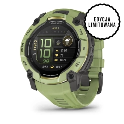 Garmin Instinct 3 50 mm AMOLED Fern green z paskiem w kolorze Fern green [010-03020-02]