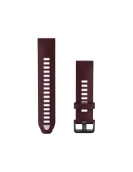 Pasek silikonowy bordowy QuickFit 20 mm [010-14506-02]