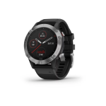 Fenix 6 srebrny z czarnym paskiem 010-02158-00