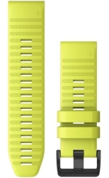 Silikonowy pasek Garmin QuickFit 26mm Fenix 5x/5x+/6x żółty 010-12864-04