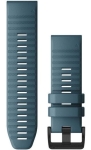 Silikonowy pasek Garmin QuickFit 26mm Fenix 5x/5x+/6x stalowoniebieski 010-12864-03