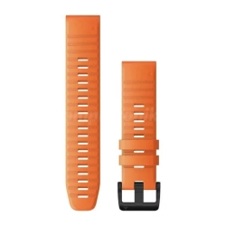 Silikonowy pasek Garmin QuickFit 22mm Fenix 5/5+/6 pomarańczowy 010-12863-01