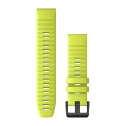 Silikonowy pasek Garmin QuickFit 22mm Fenix 5/5+/6//7 żółty 010-12863-04