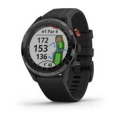 Garmin Approach S62 Czarną ceramiczną ramką z czarnym paskiem 010-02200-00