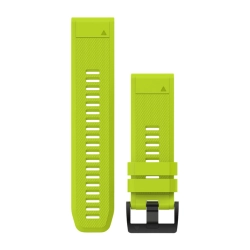 Silikonowy pasek QuickFit 26mm Żółty do FENIX 5X 010-12517-01