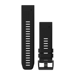 Silikonowy pasek QuickFit 26mm Czarny do FENIX 5X 010-12517-00